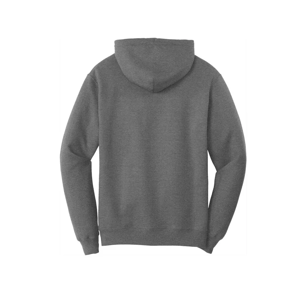 Port & Company® Core Fleece Pullover Hooded Sweatshirt - Graphite Heather