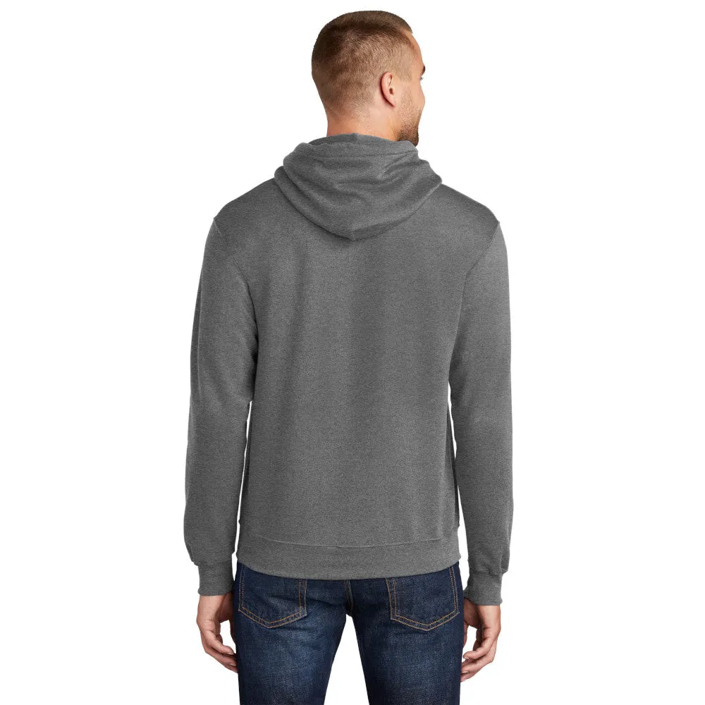 Port & Company® Core Fleece Pullover Hooded Sweatshirt - Graphite Heather