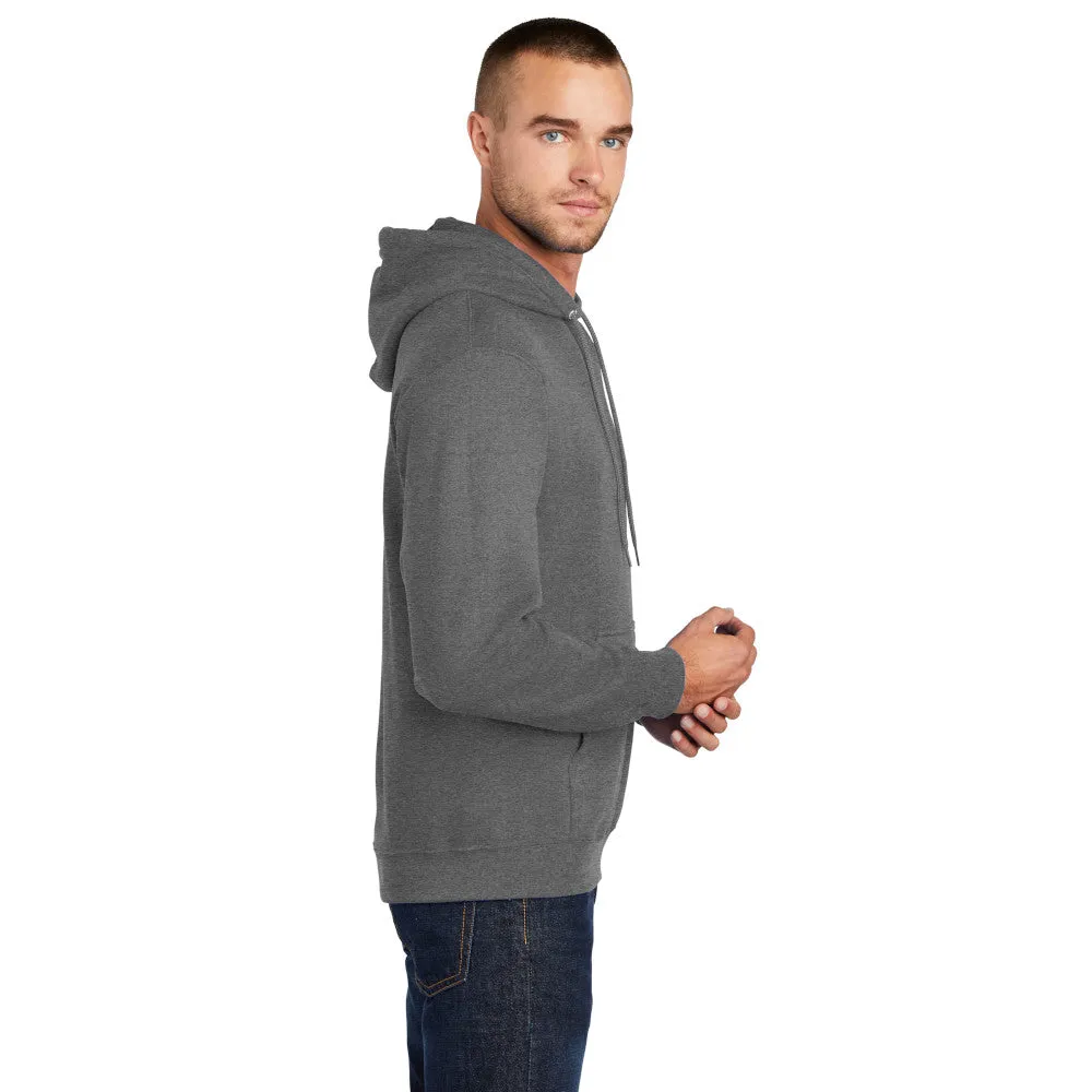 Port & Company® Core Fleece Pullover Hooded Sweatshirt - Graphite Heather