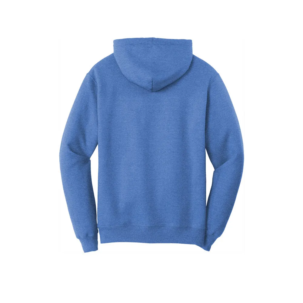 Port & Company® Core Fleece Pullover Hooded Sweatshirt - Heather Royal