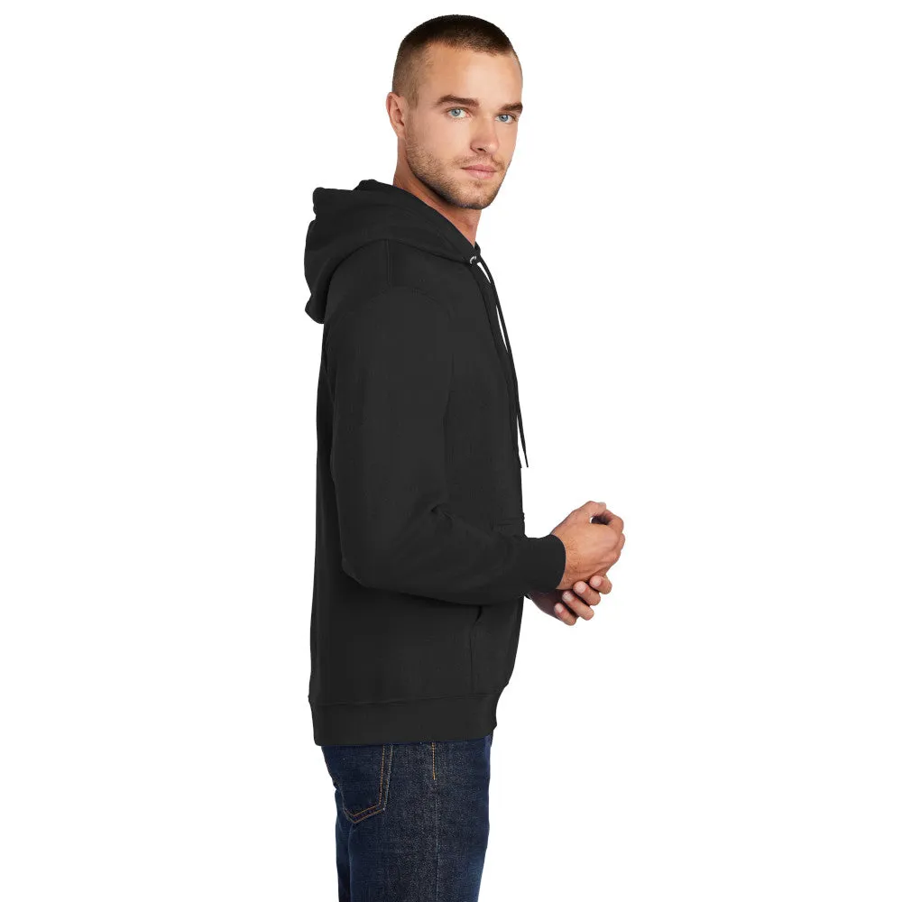 Port & Company® Core Fleece Pullover Hooded Sweatshirt - Jet Black