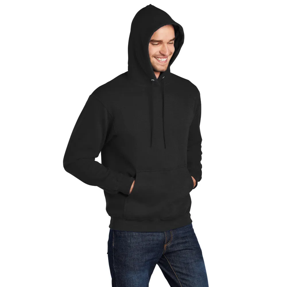 Port & Company® Core Fleece Pullover Hooded Sweatshirt - Jet Black