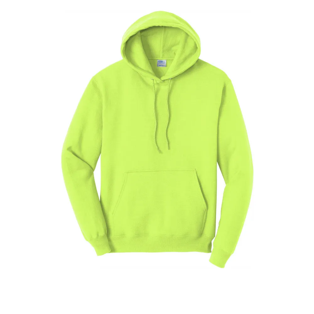 Port & Company® Core Fleece Pullover Hooded Sweatshirt - Neon Yellow