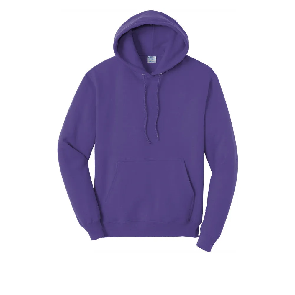 Port & Company® Core Fleece Pullover Hooded Sweatshirt - Purple