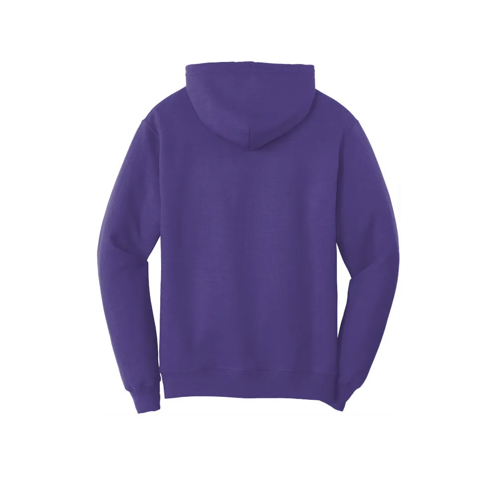 Port & Company® Core Fleece Pullover Hooded Sweatshirt - Purple