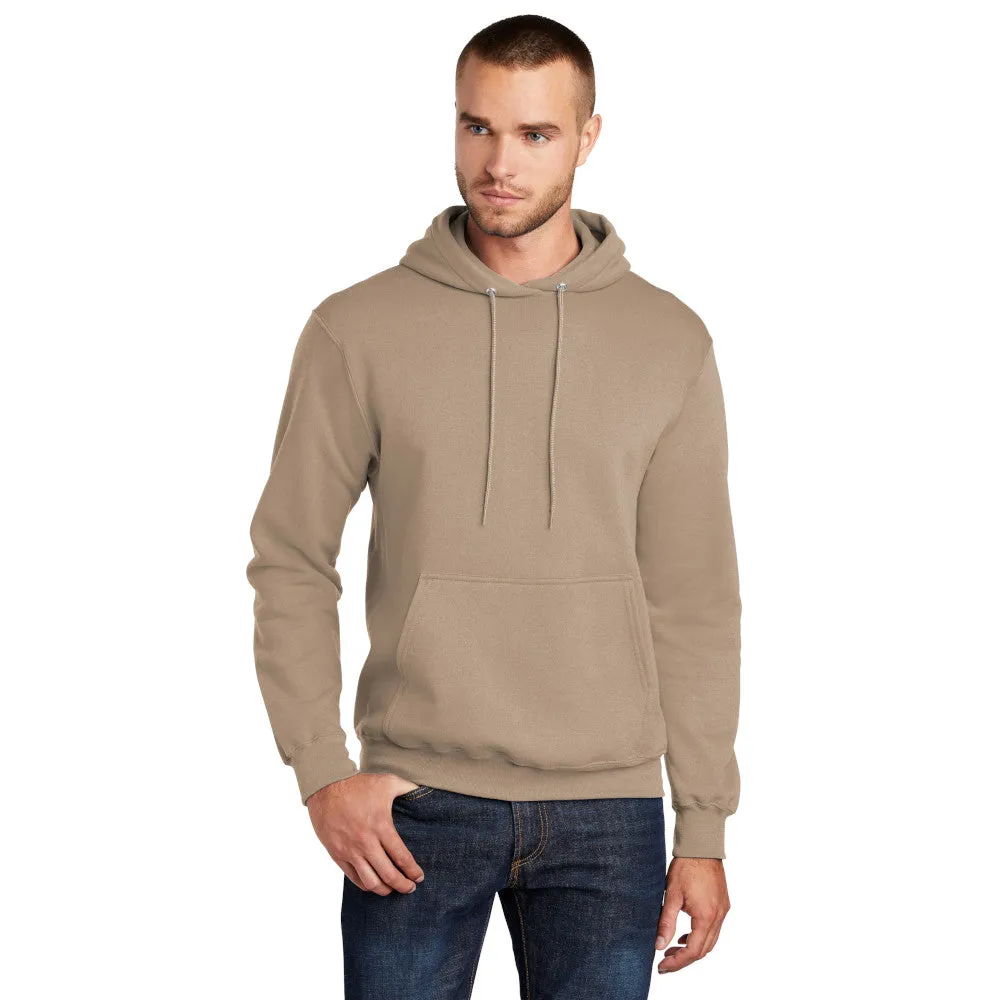 Port & Company® Core Fleece Pullover Hooded Sweatshirt - Sand