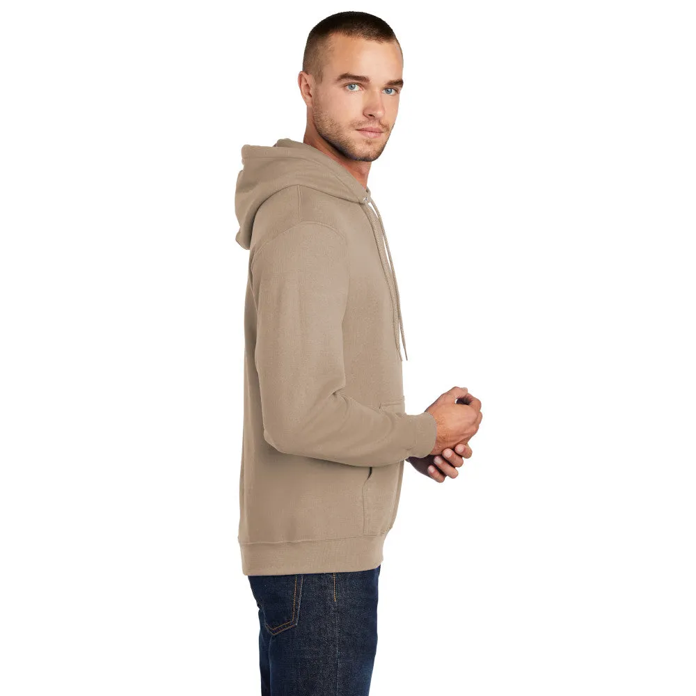 Port & Company® Core Fleece Pullover Hooded Sweatshirt - Sand