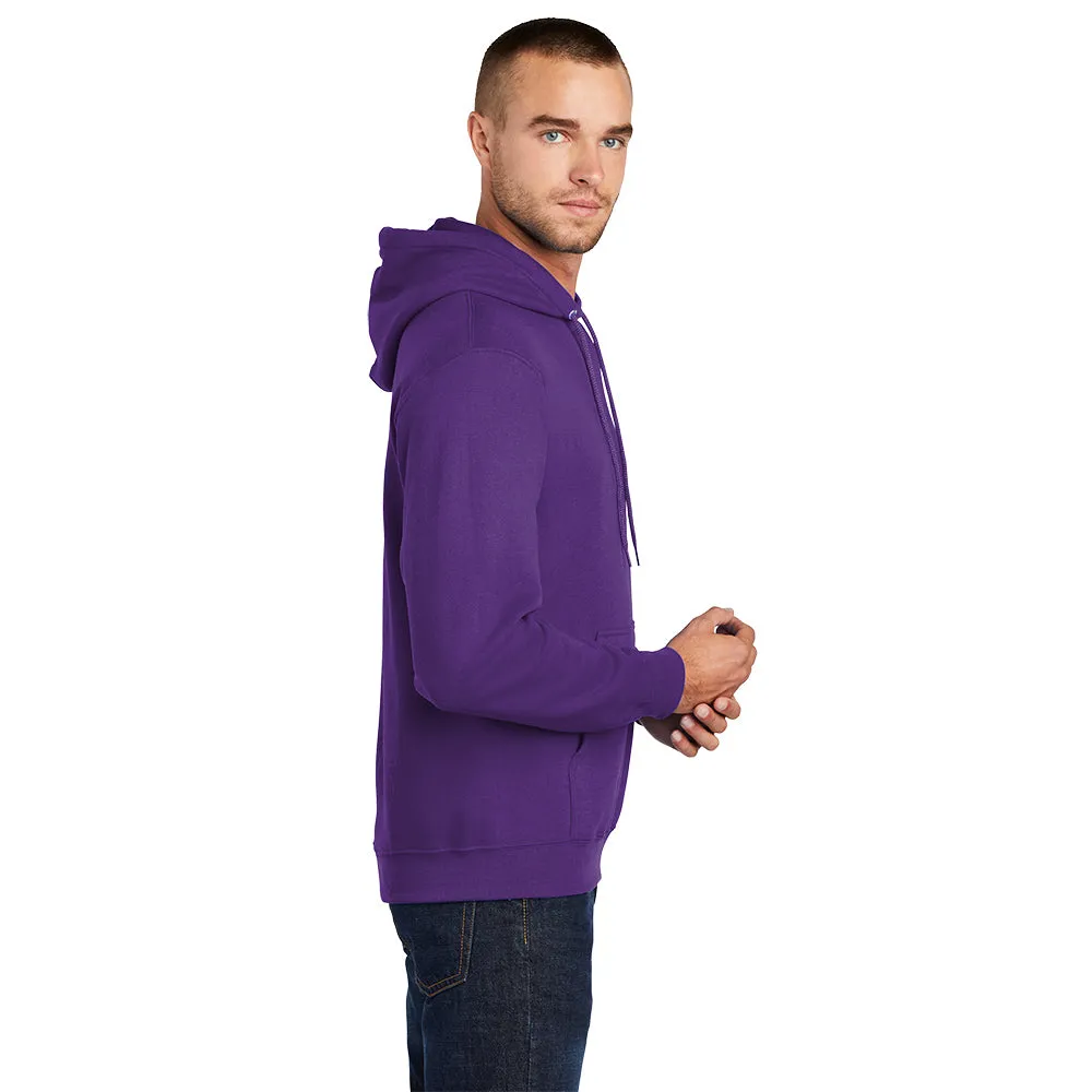 Port & Company® Core Fleece Pullover Hooded Sweatshirt - Team Purple