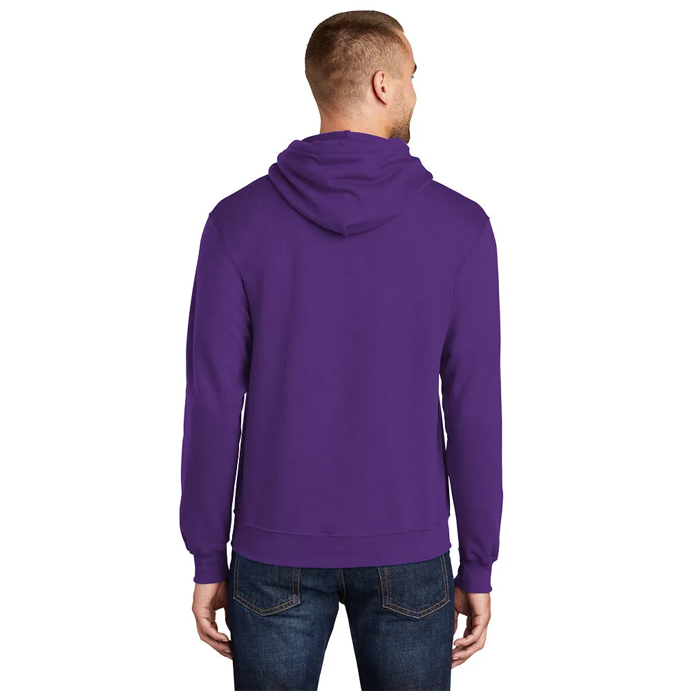 Port & Company® Core Fleece Pullover Hooded Sweatshirt - Team Purple