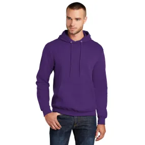 Port & Company® Core Fleece Pullover Hooded Sweatshirt - Team Purple