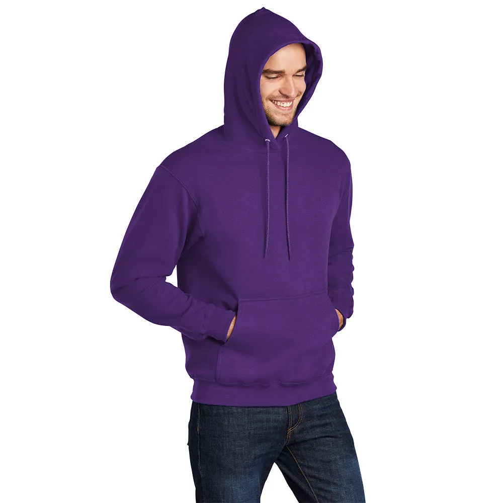 Port & Company® Core Fleece Pullover Hooded Sweatshirt - Team Purple