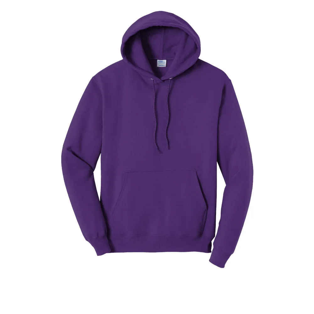 Port & Company® Core Fleece Pullover Hooded Sweatshirt - Team Purple