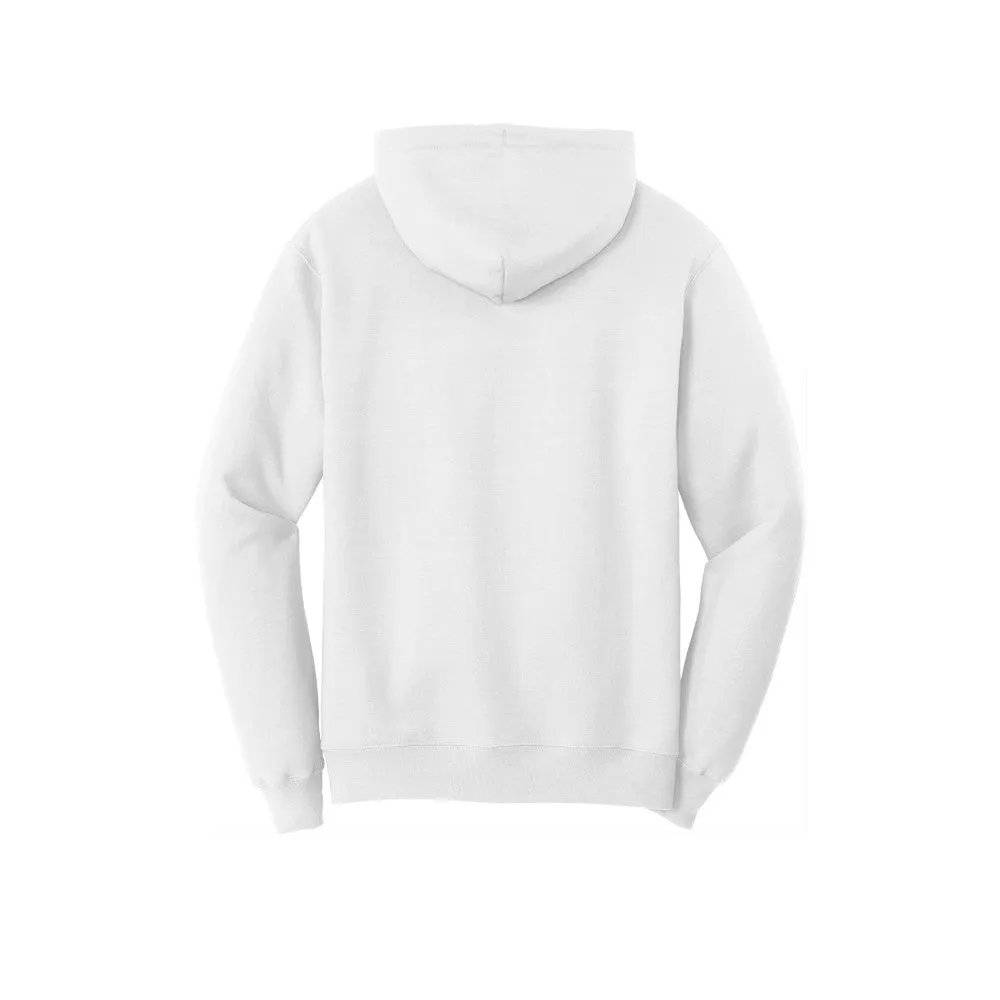 Port & Company® Core Fleece Pullover Hooded Sweatshirt - White