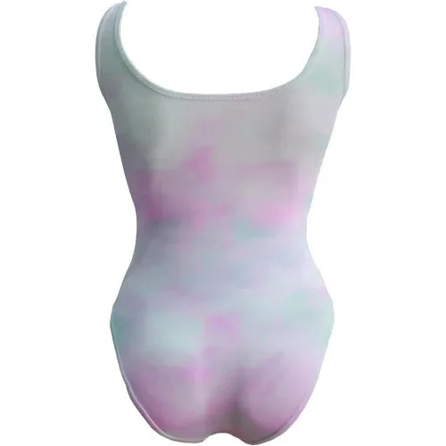 PW Dancewear Children's Gymnastics Leotard - Tie Dye