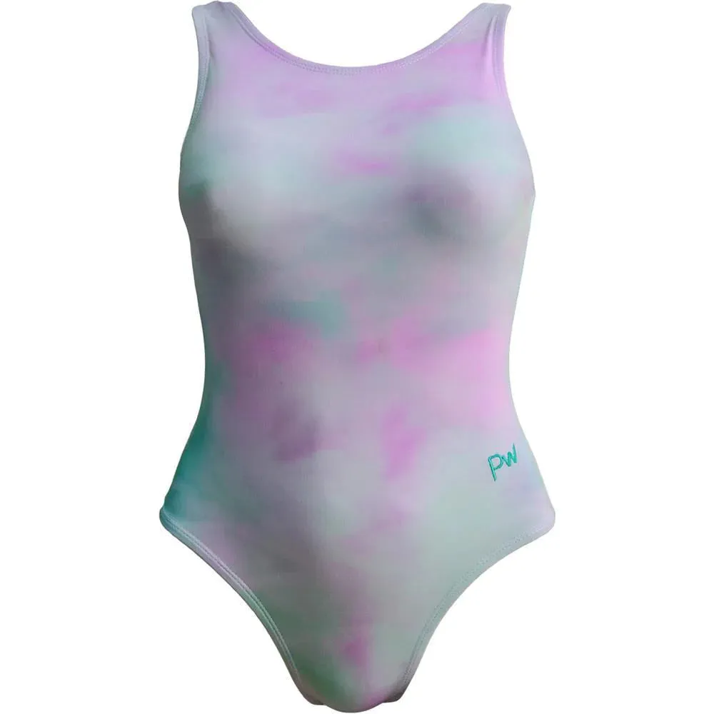 PW Dancewear Children's Gymnastics Leotard - Tie Dye