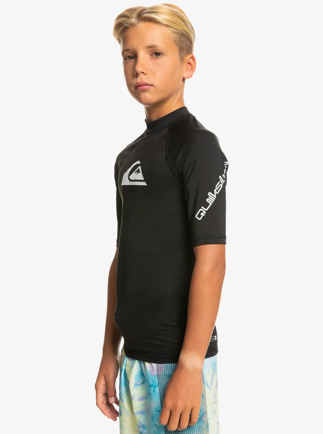 Quiksilver All Time SS Youth Rash Shirt