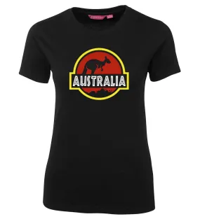 Roo Park Ladies Tee (Black)