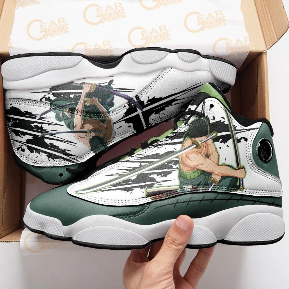 Roronoa Zoro Sneakers Custom Anime OP Shoes