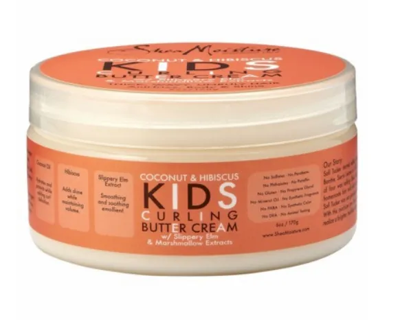 SHEA MOISTURE - COCONUT & HIBISCUS KIDS CURLING BUTTER CREAM 6OZ