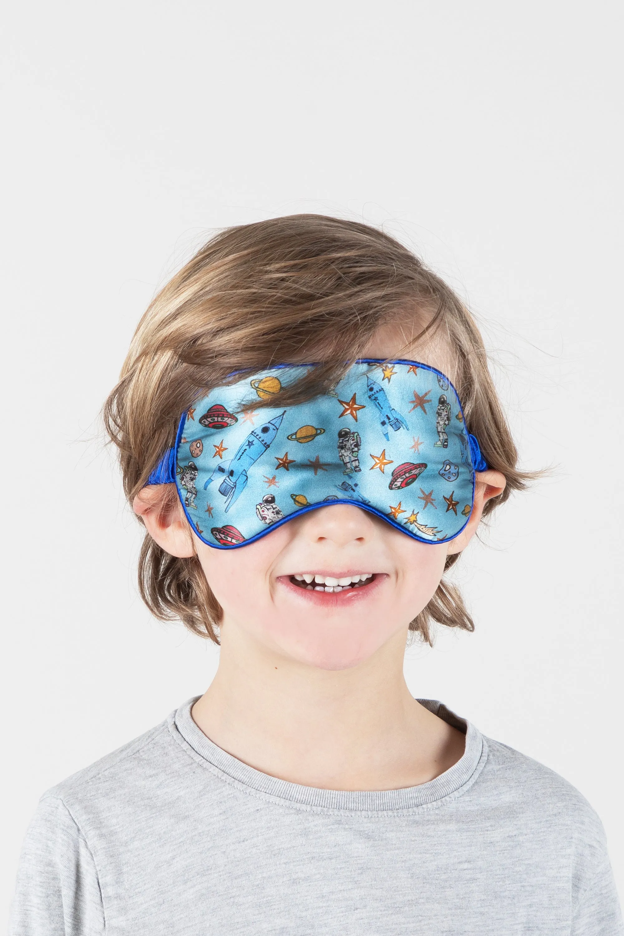 Silk Eye Mask for Kids / "Space"