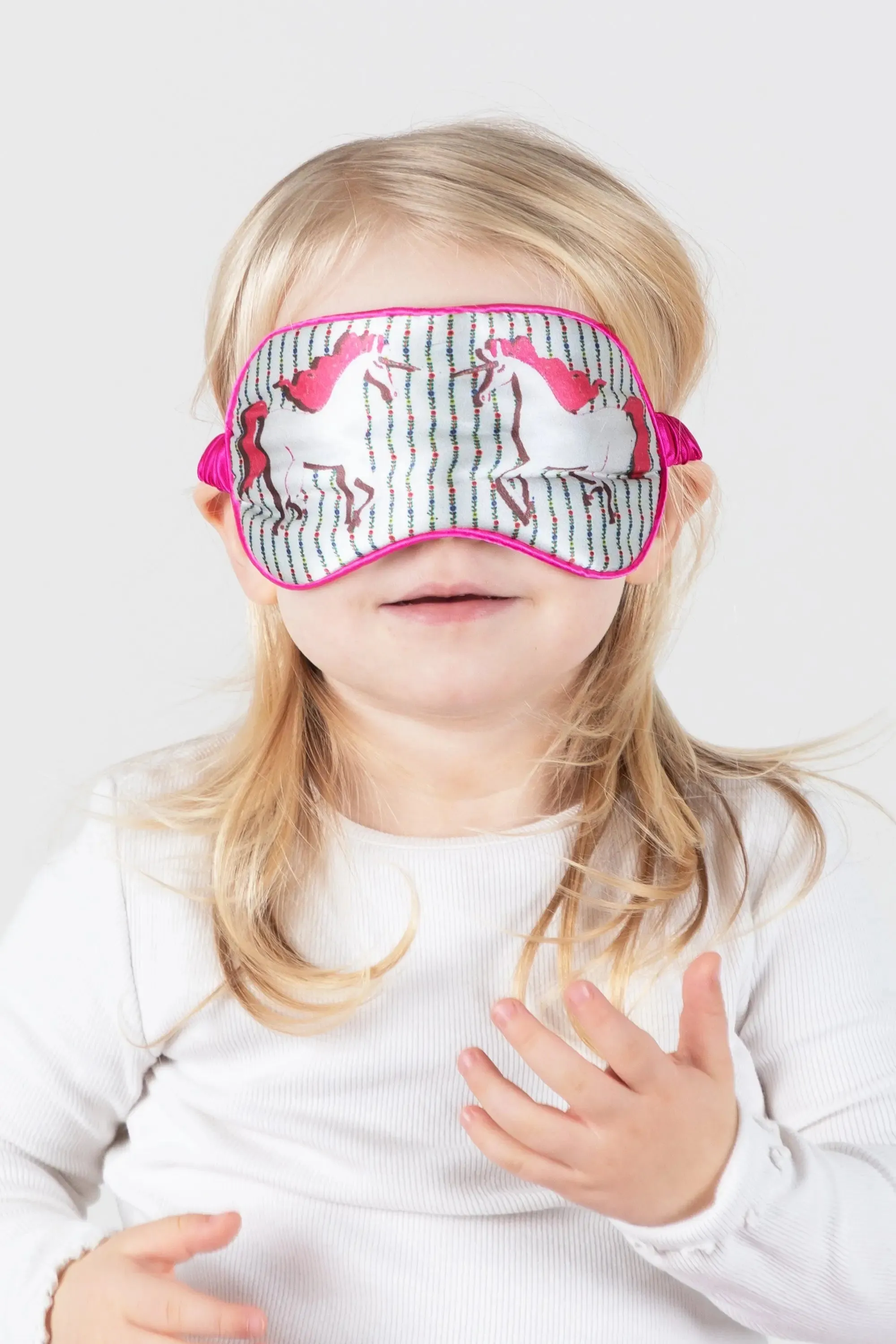 Silk Eye Mask for Kids / "Unicorns"