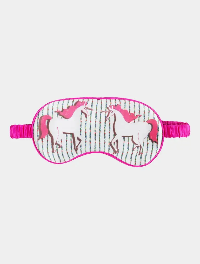 Silk Eye Mask for Kids / "Unicorns"