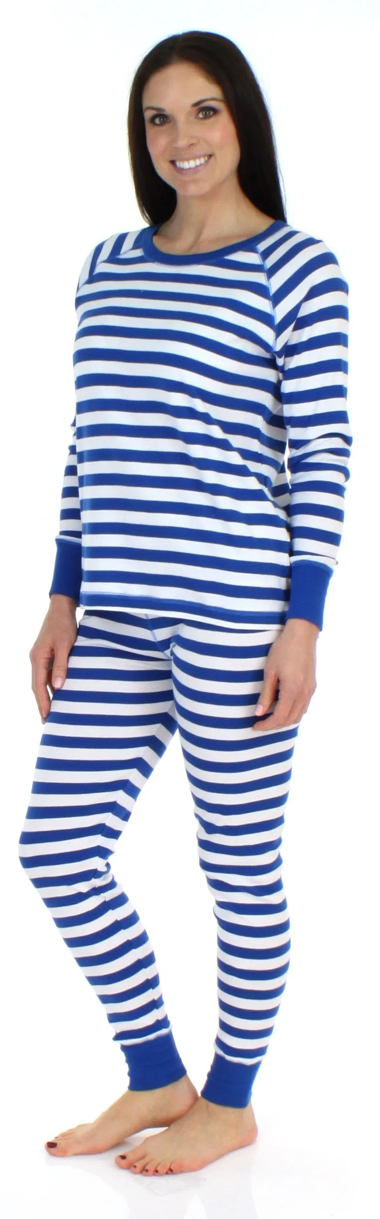 SleepytimePJs Family Matching Cotton Striped Pajama Sets