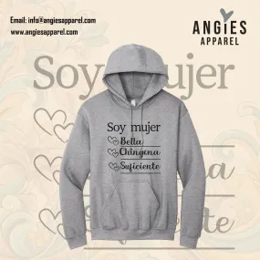 Soy Mujer Hoodie - Plus Size