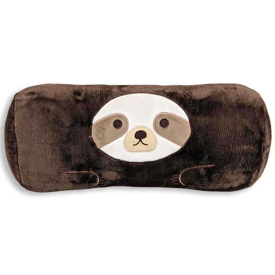 Squishy Sloth Face Cylindrical Pillow | Libby The Sloth