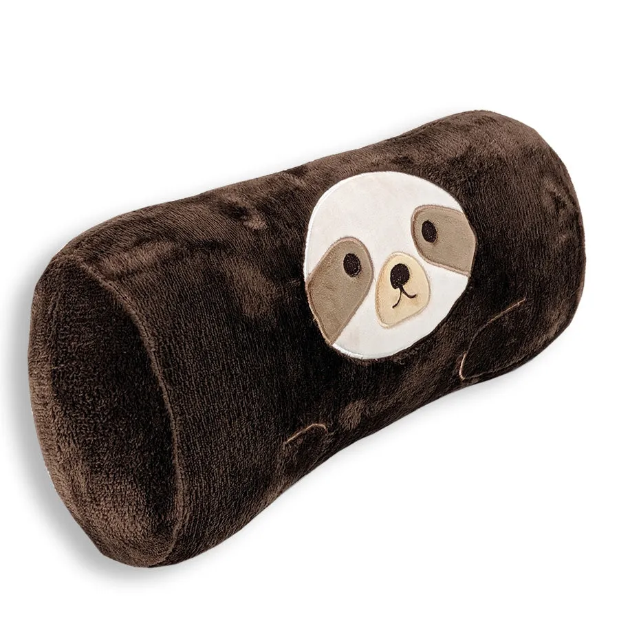 Squishy Sloth Face Cylindrical Pillow | Libby The Sloth