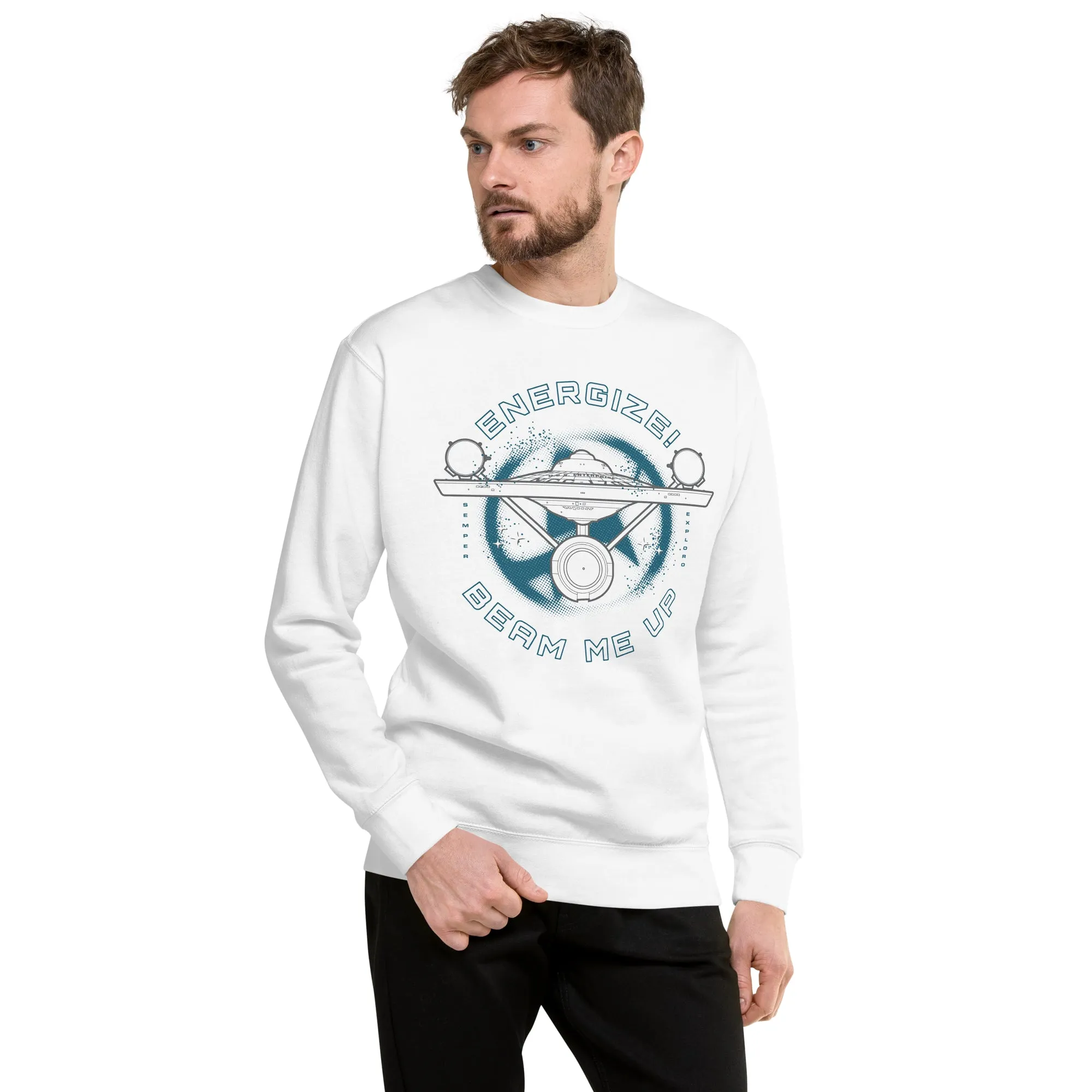 Star Trek Energize Adult Sweatshirt