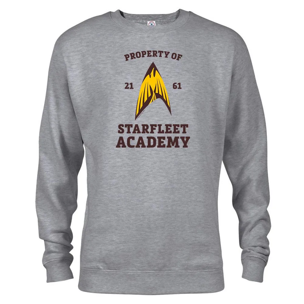 Star Trek Starfleet Academy Flying Phoenix Delta Fleece Crew Neck Sweatshirt