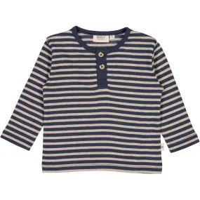 T-Shirt Morris - sea storm stripe