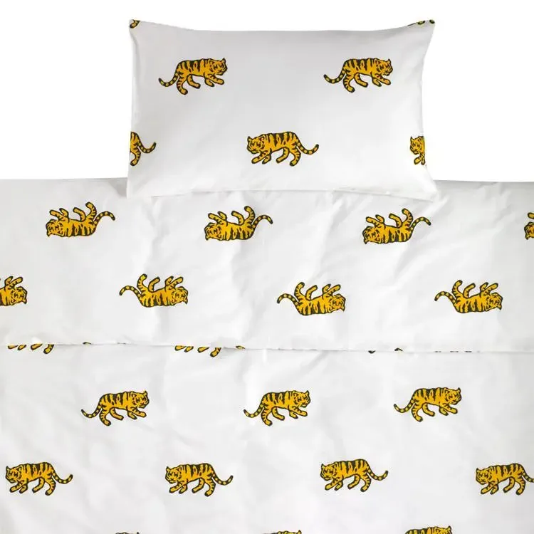 Tiger Toddler Cot Bed Duvet Set