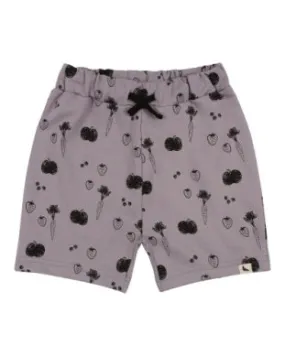 Turtledove Fruity Print Shorts