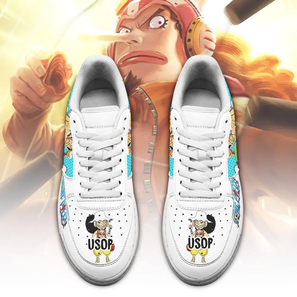 Usopp Air Sneakers Custom Anime OP Shoes