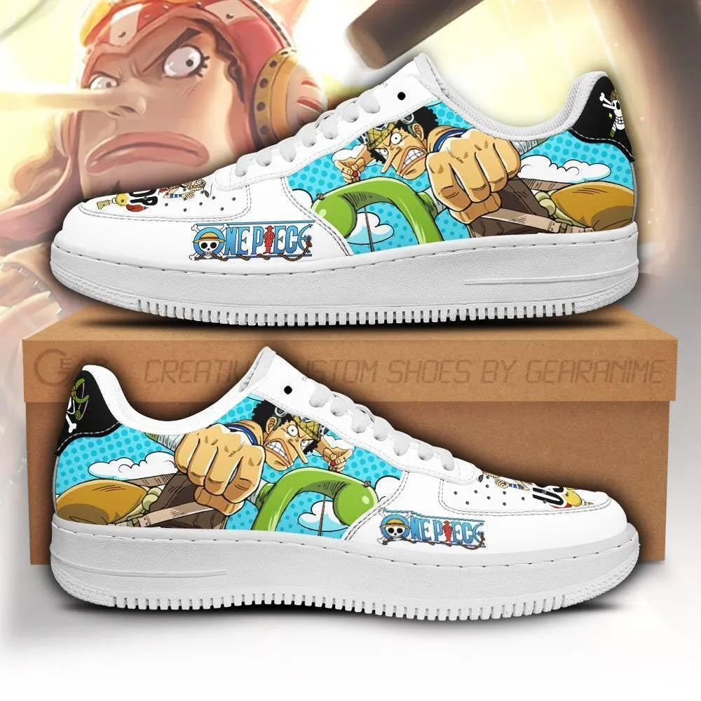 Usopp Air Sneakers Custom Anime OP Shoes