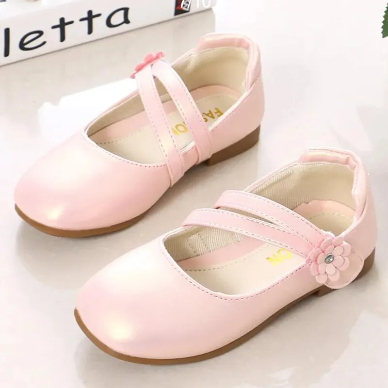 White Leather Princess Shoes | Shoes Girls 8 12 Years Old | Shoes