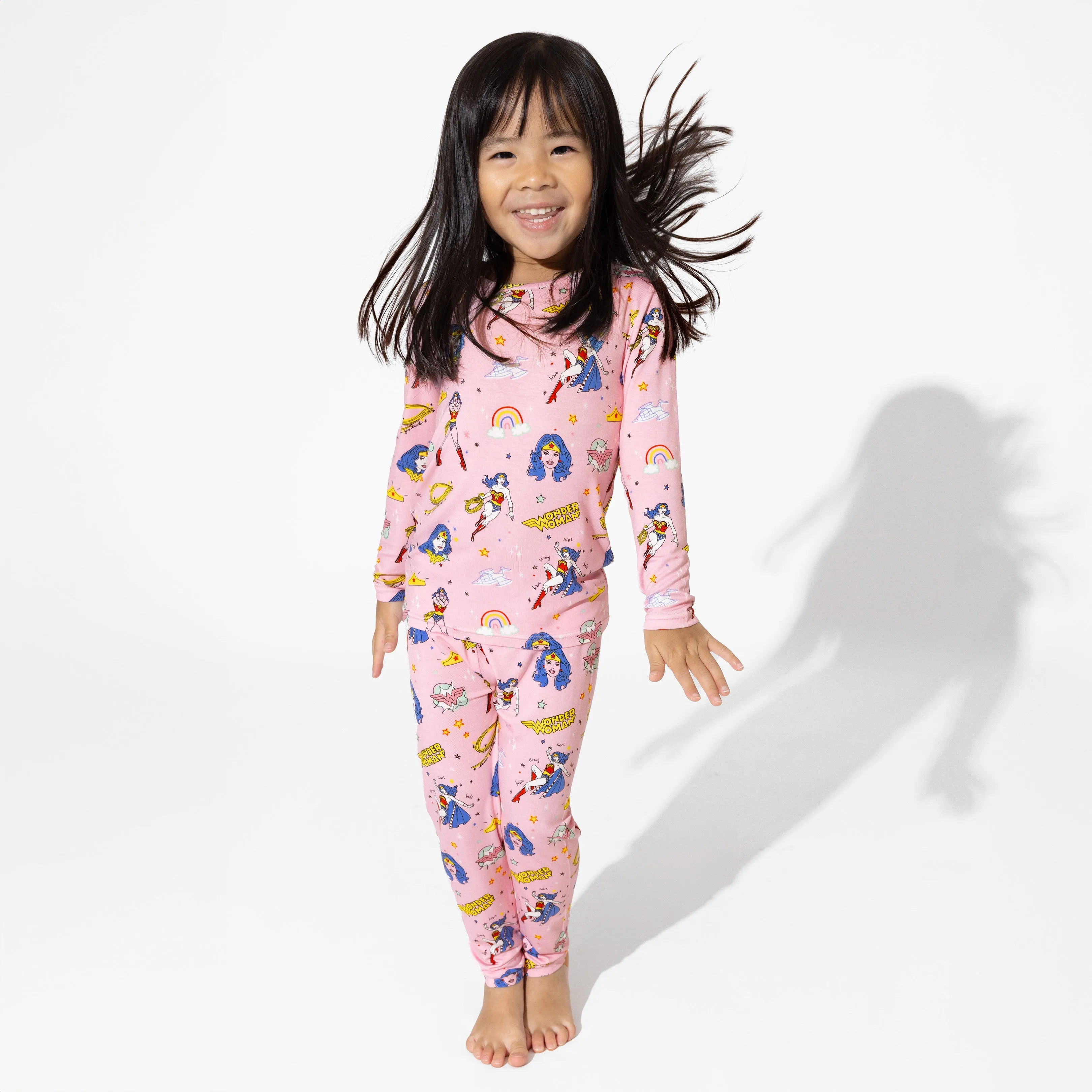 Wonder Woman Bamboo Kids Pajamas